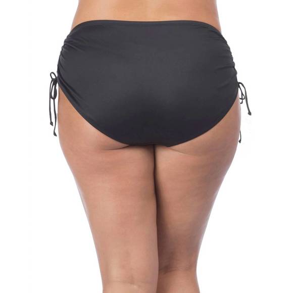 NEW 24TH & OCEAN plus size adjustable brief in 24o black - Picture 2 of 2